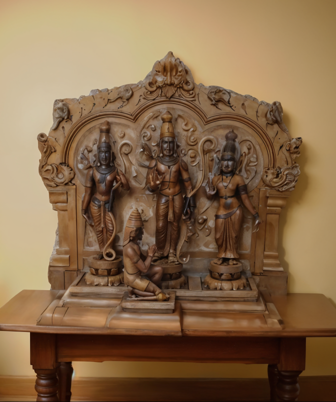 Ram Darbar Wooden Panel